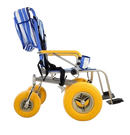 Side View Of The AccessRec TerraWheels All-Terrain Beach Wheelchair