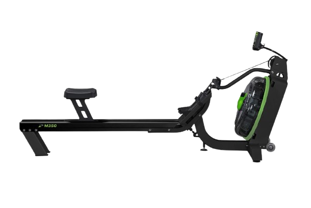 Side View Of The Dynamic Fluid Fitness M350 Rower