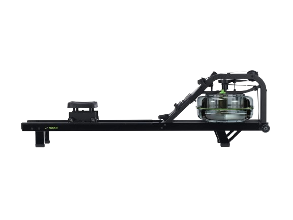 Side View Of The Dynamic Fluid Fitness S660 Rower