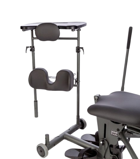 Side View Of The EasyStand Evolv Large Shown With Knee Extension
