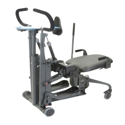 Side View Of The EasyStand Glider Large Active Standing Frame