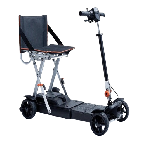 Side View Of The Feather 27X Mobility Scooter