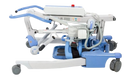 Side View Of The Joerns Hoyer Journey® Sit To Stand Mobile Patient Lift Shown In The Folded Position
