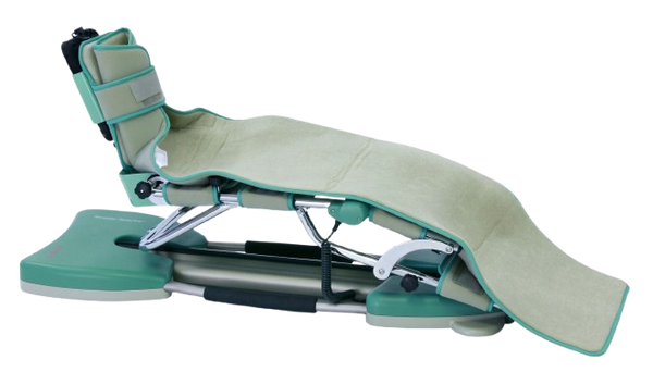 Side View Of The Kinetec Spectra Knee CPM Machine With Padding