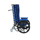Side View Of The Med Mizer Freedom Flex Chair With Mag Wheels In The Upright Position