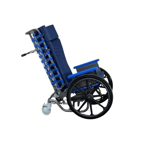 Side View Of The Med Mizer Freedom Flex Chair With Mag Wheels Second Picture