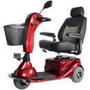 Side View Of The Merits Pioneer 3 Mobility Scooter