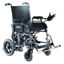 Side View Of The Merits Travel-Ease Power Wheelchair
