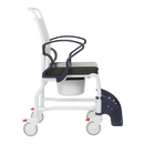 Side View Of The Rebotec Berlin Shower Commode Chair