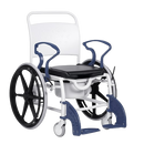 Side View Of The Rebotec Miami Shower Commode Wheelchair