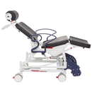 Side View Of The Rebotec Phoenix 200 Reclining Shower Commode Chair Shown In The Reclined Position