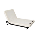 Side View Of The Transfer Master Supernal Hi Low Adjustable Bed With Head Position Elevated Without Mattress