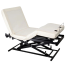 Side View Of The Transfer Master Supernal Hi Low Adjustable Bed Without Mattress