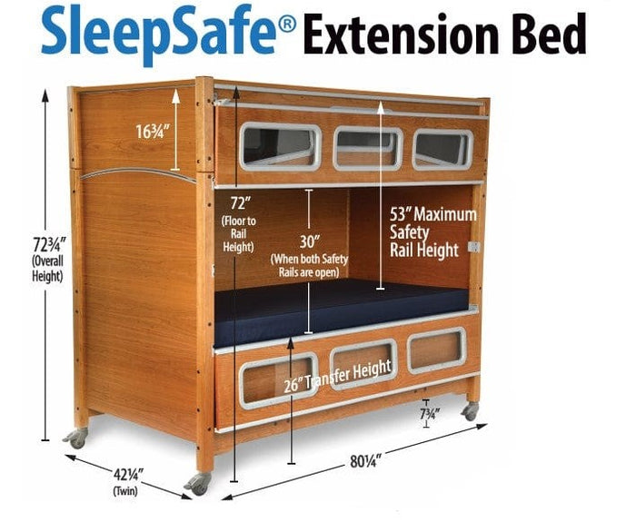 Sleep Safe Extension Bed