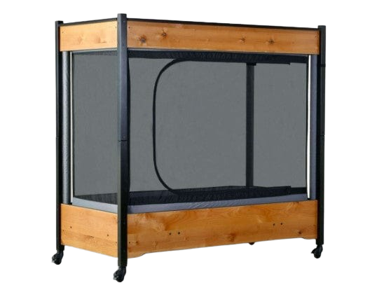 Sleep Safe Insight Side View Oak Finish Closed Door