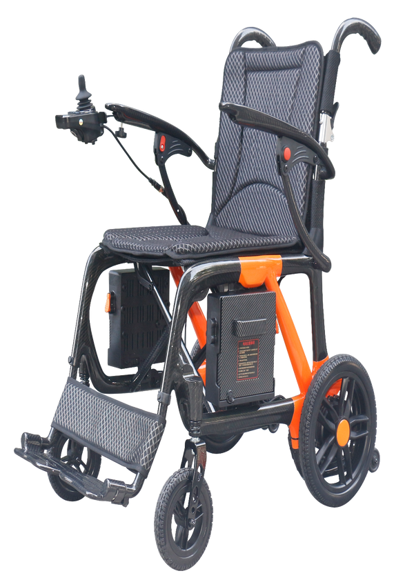 Top Medi THE158 Carbon Fiber Ultra-Lightweight Electric Wheelchair