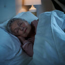 The Dawn House Bed Side View Of Elderly Woman Sleeping Peacefully