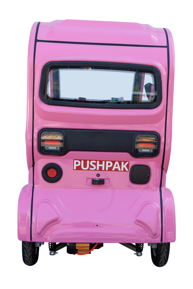 Pushpak Motors- Pushpak 7000 Three-Person Electric Scooter