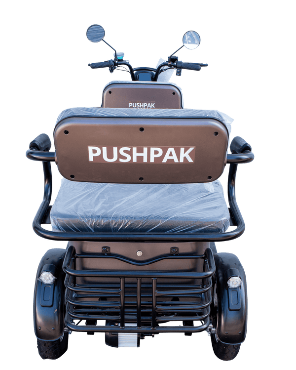 Pushpak Motors- Pushpak 4000 Two-Person Electric Scooter