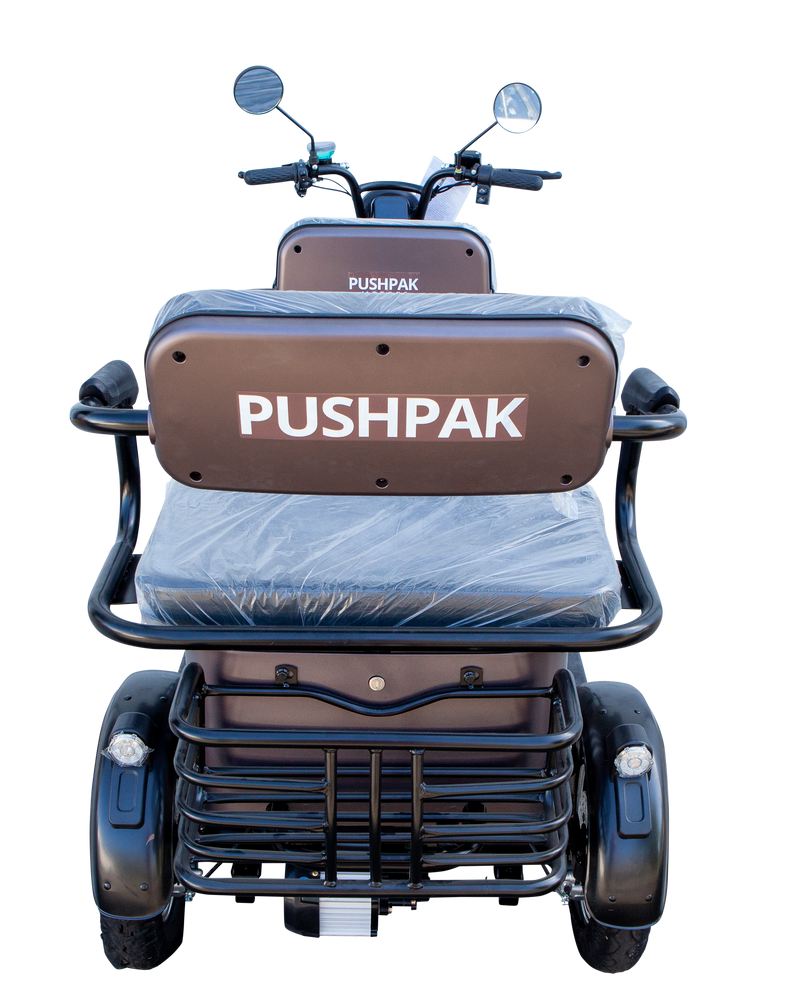 Pushpak Motors- Pushpak 4000 Two-Person Electric Scooter