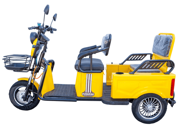 Pushpak Motors- Pushpak 3000 Two-Person Electric Scooter