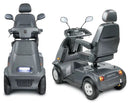 Two AFIKIM Afiscooter C4 Scooters Shown In The Dark Gray Color