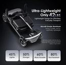 Ultra Lightweight Of 42 Pounds For The Metro Mobility Air Traveller 4 Wheel Travel Mobility Scooter