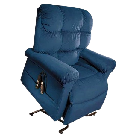 Perfect Sleep Lift Chair with Deluxe 2-Zone Microlux Fabric