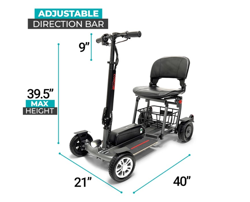 ComfyGo MS-5000 Foldable Mobility Scooter