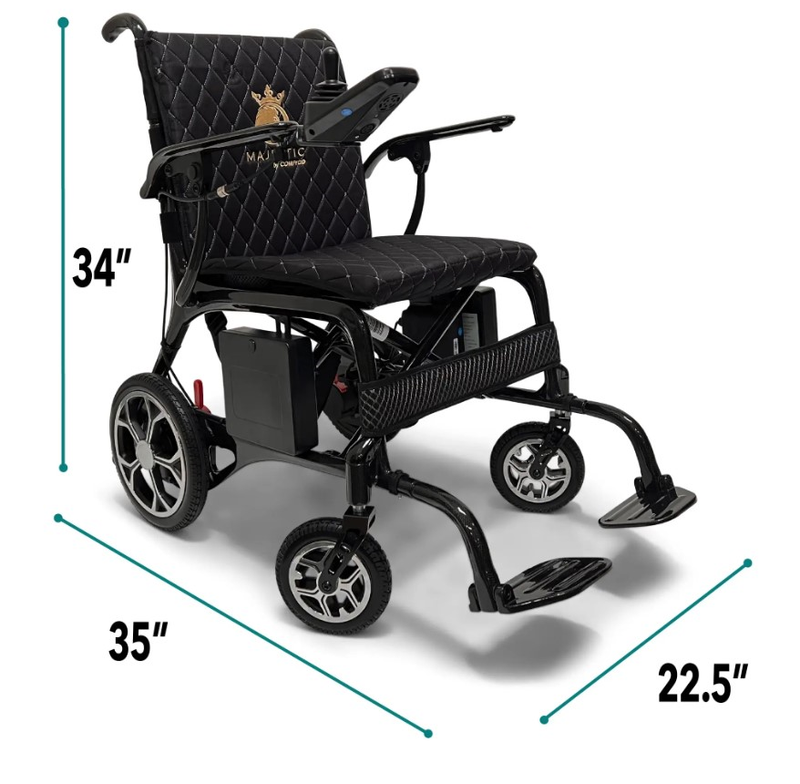 ComfyGo Mobility Phoenix Carbon Fiber Ultra-Lightweight Electric Wheelchair