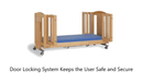KayserBetten Ida II Bed: Semi-Electric Adjustable Safety Bed