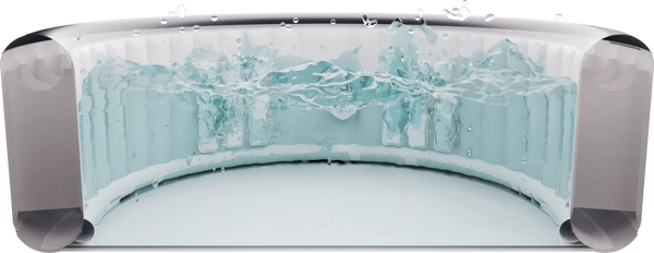 MSpa METEOR Inflatable Round Bubble Spa 6 Person Capacity