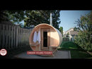 Canadian Timber CT Serenity Barrel Outdoor Sauna