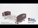 Graham Field Matrix 6200 Hi-Low Hospital Homecare Bed