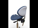 Master Massage Equipment Master Massage Berkeley Ergonomic Saddle Stool -Two Split Part Seat Stool
