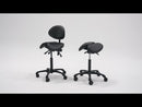 Master Massage Equipment Master Massage Berkeley Ergonomic Saddle Stool -Two Split Part Seat Stool