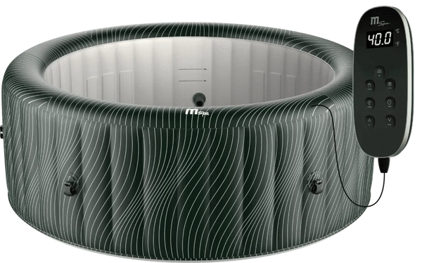 MSpa METEOR Inflatable Round Bubble Spa 6 Person Capacity