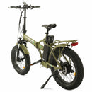 Ecotric 48V Fat Tire Portable and Folding Electric Bike With Color LCD Display NS-FAT20850C