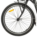 Ecotric Peacedove 26inch Electric City Bike With Basket And Rear Rack