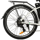 Ecotric Peacedove 26inch Electric City Bike With Basket And Rear Rack