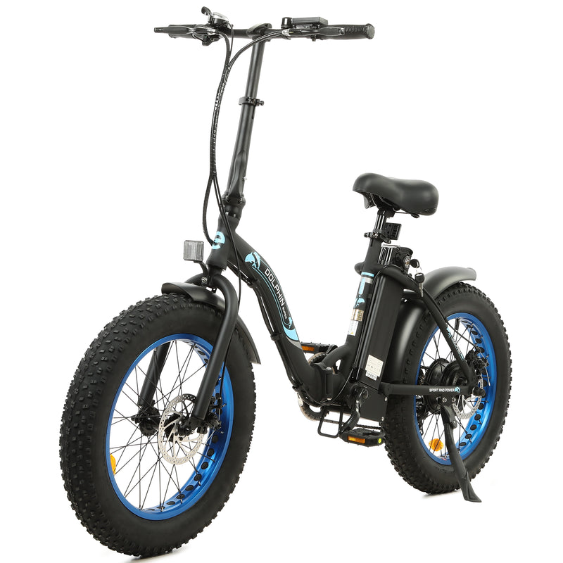 Ecotric Dolphin Portable and Folding Fat Bike UL Certified