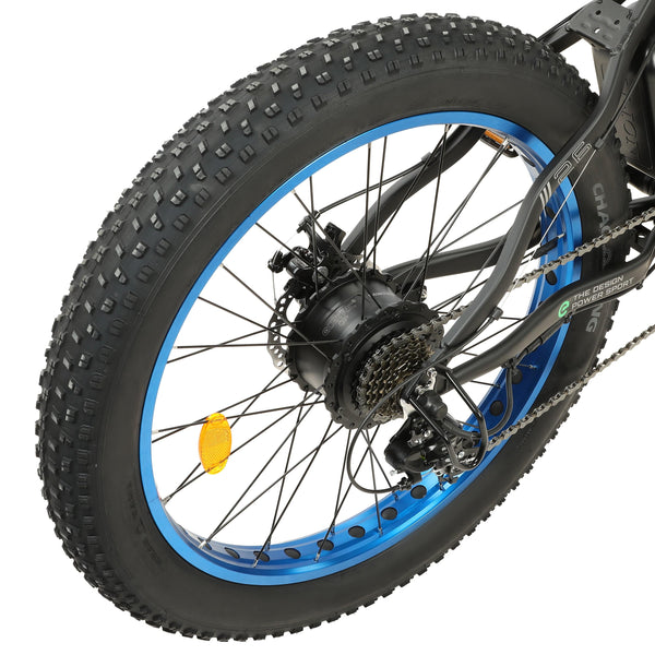 Ecotric Fat Tire Beach Snow Electric Bike D-FAT26S900USB