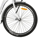 Ecotric Peacedove 26inch Electric City Bike With Basket And Rear Rack