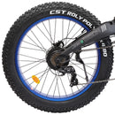 Ecotric Bison 48v 17.6AH 1000W Big Fat Tire Electric Bike