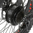 Ecotric 48V Fat Tire Portable and Folding Electric Bike With Color LCD Display NS-FAT20850C