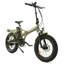 Ecotric 48V Fat Tire Portable and Folding Electric Bike With Color LCD Display NS-FAT20850C