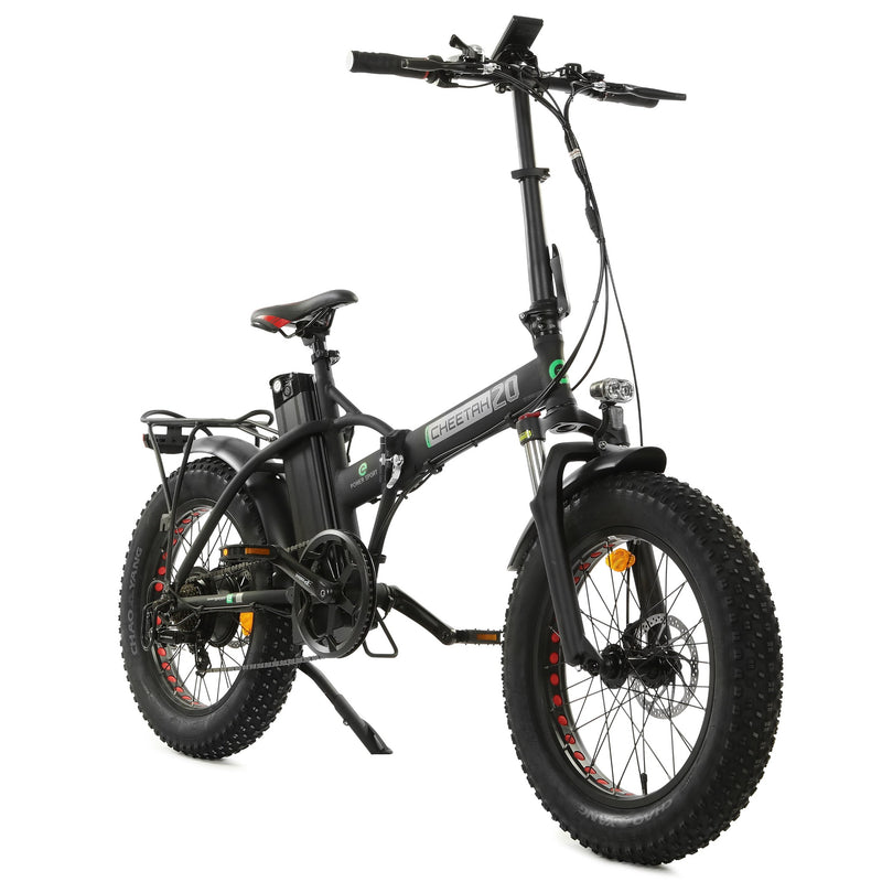 Ecotric 48V Fat Tire Portable and Folding Electric Bike With Color LCD Display NS-FAT20850C