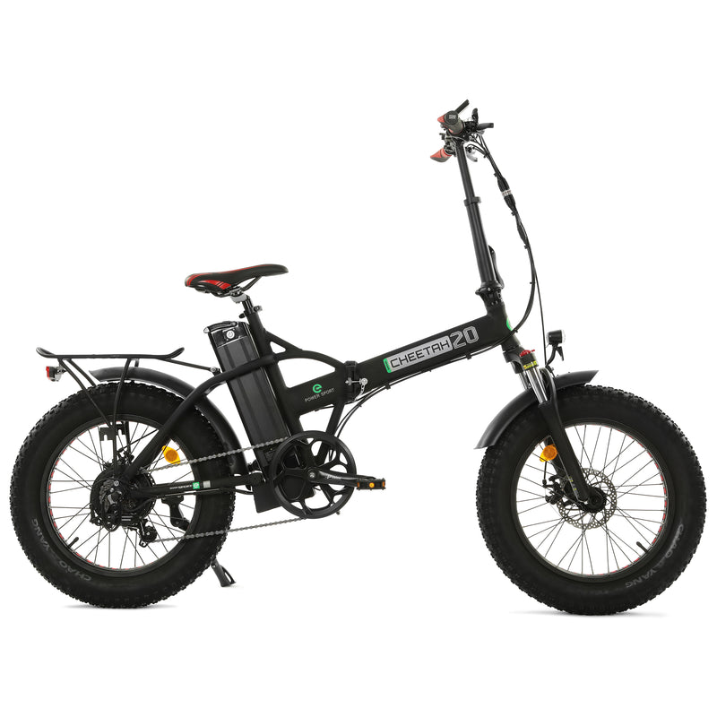 Ecotric 48V Fat Tire Portable and Folding Electric Bike With Color LCD Display NS-FAT20850C