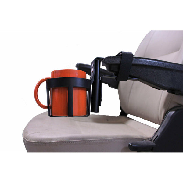 Diestco Cupholder For Scooters & Powerchairs With Molded Armrests