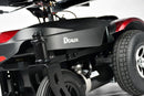 Close Up Side View Of The Merits Dualer Power Chair